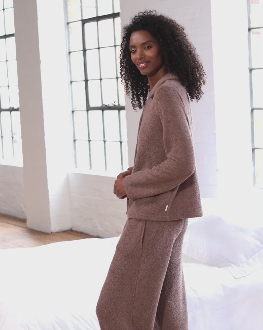 Bouclé Knit Top & Jogger Co-ord