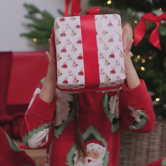 Christmas Jolly Santa Print Matching Family Pyjamas